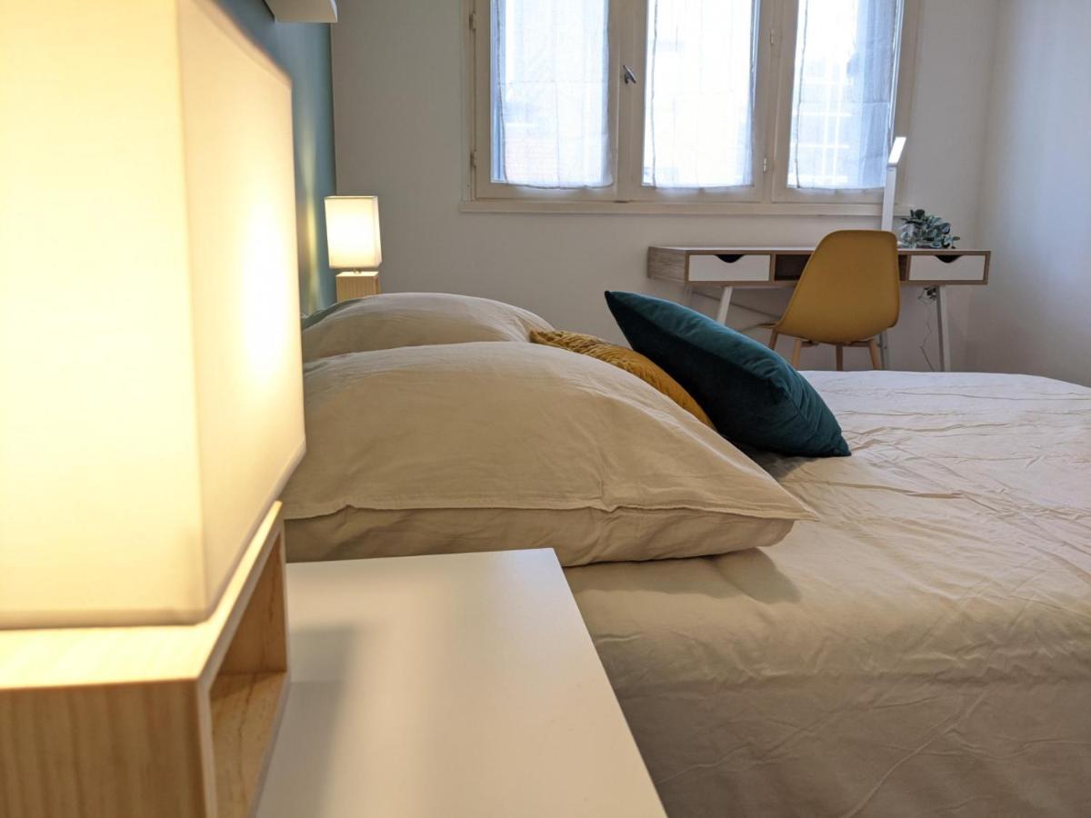 Cosy Iris 3Ch - Stationnement Gratuit - Lumineux Apartment โป ภายนอก รูปภาพ